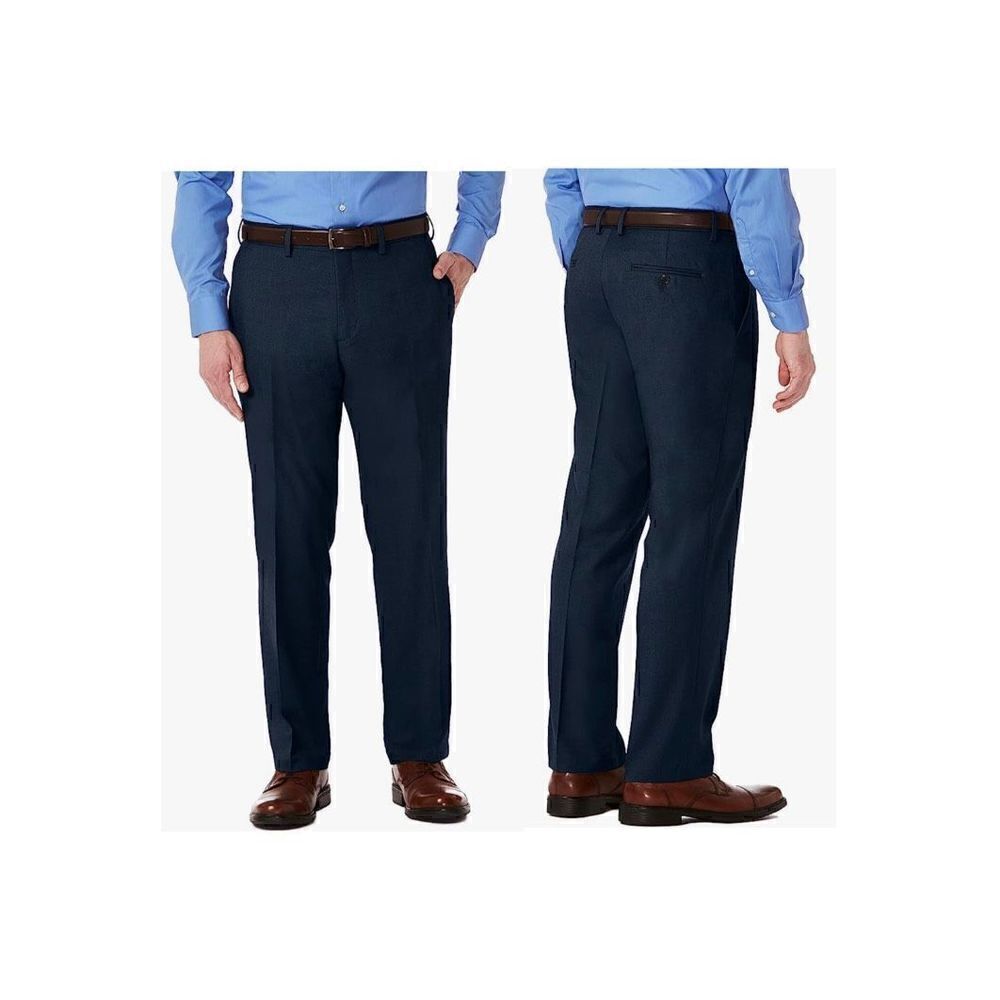 Kenneth Cole REACTION mens Stretch Modern-fit Flat-front dress pants